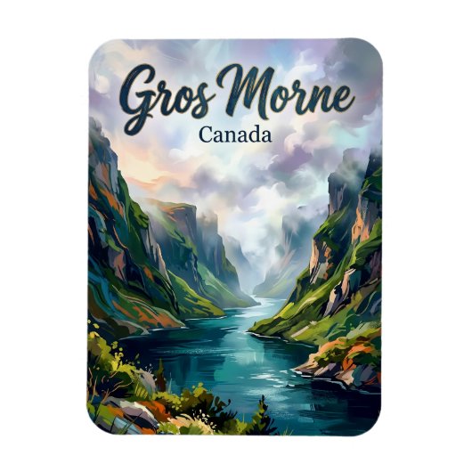 Nationaal park Gros Morne Canada Magneet (Verticaal)