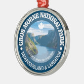 Nationaal park Gros Morne Metalen Ornament (Links)