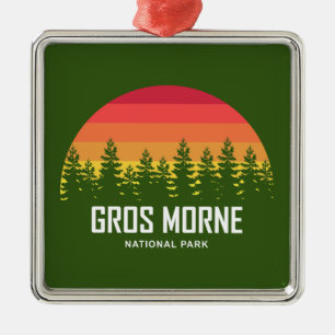 Nationaal park Gros Morne Metalen Ornament