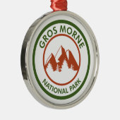 Nationaal park Gros Morne Metalen Ornament (Rechts)