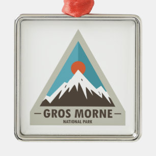 Nationaal park Gros Morne Metalen Ornament