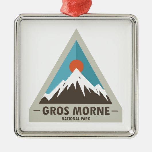 Nationaal park Gros Morne Metalen Ornament (Voorkant)