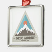 Nationaal park Gros Morne Metalen Ornament (Links)