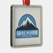 Nationaal park Gros Morne Metalen Ornament (Rechts)