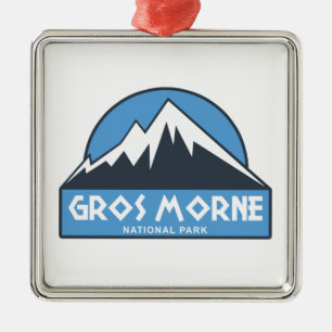 Nationaal park Gros Morne Metalen Ornament
