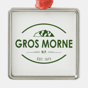 Nationaal park Gros Morne Metalen Ornament