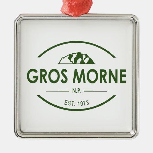 Nationaal park Gros Morne Metalen Ornament (Voorkant)