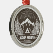 Nationaal park Gros Morne Metalen Ornament (Rechts)