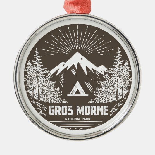 Nationaal park Gros Morne Metalen Ornament (Voorkant)