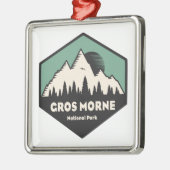 Nationaal park Gros Morne Metalen Ornament (Links)