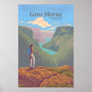 Nationaal park Gros Morne Newfoundland Canada Poster