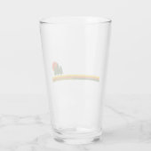 Nationaal park Gros Morne Pine Trees Sun Glas (Achterkant)