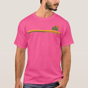 Nationaal park Gros Morne Pine Trees Sun T-shirt