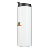 Nationaal park Gros Morne Pine Trees Sun Thermosbeker (Geroteerd rechts)