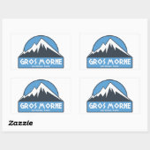 Nationaal park Gros Morne Rechthoekige Sticker (Vel)