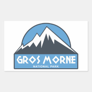 Nationaal park Gros Morne Rechthoekige Sticker