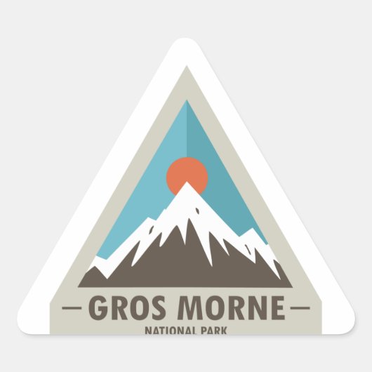 Nationaal park Gros Morne Sticker (Voorkant)