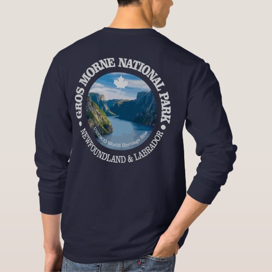 Nationaal park Gros Morne T-shirt (Achterkant)