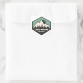 Nationaal park Gros Morne Vierkante Sticker (Tas)