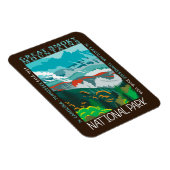 Nationaal Park Grote Smoky Mountains Magneet (Rechterzijde)