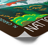 Nationaal Park Grote Smoky Mountains Poster (Hoek)