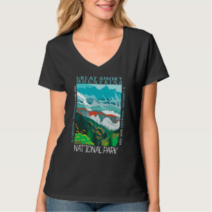Nationaal Park Grote Smoky Mountains T-shirt
