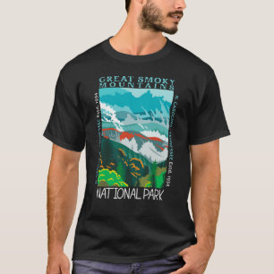 Nationaal Park Grote Smoky Mountains T-shirt