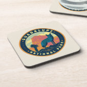 Nationaal park Guadalupe Bier Onderzetter (Linkerzijde)