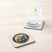 Nationaal park Guadalupe Bier Onderzetter (Rechterzijde)