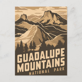Nationaal Park  Guadalupe Feestdagenkaart