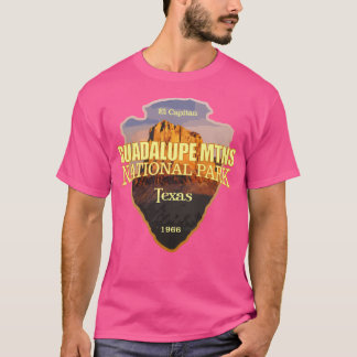 Nationaal park Guadalupe Mountains (Arrowhead) Act T-shirt