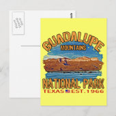 Nationaal park Guadalupe Mountains Briefkaart (Voorkant / Achterkant)