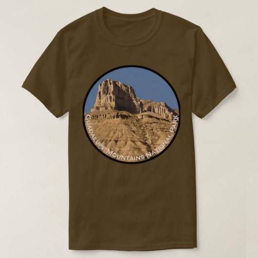 Nationaal park Guadalupe Mountains ClassicCopy T-shirt (Design voorkant)