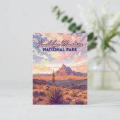 Nationaal park Guadalupe Mountains El Capitan, Tex Briefkaart (Staand voorkant)