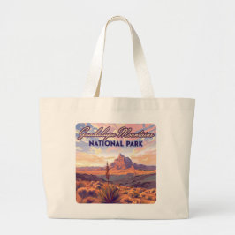 Nationaal park Guadalupe Mountains El Capitan, Tex Grote Tote Bag