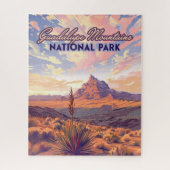 Nationaal park Guadalupe Mountains El Capitan, Tex Legpuzzel (Verticaal)