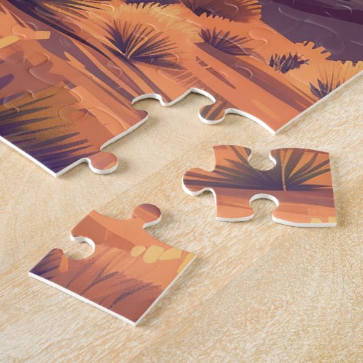 Nationaal park Guadalupe Mountains El Capitan, Tex Legpuzzel (Zijkant)