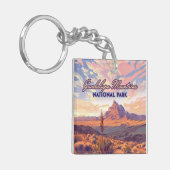 Nationaal park Guadalupe Mountains El Capitan, Tex Sleutelhanger (Voorkant Links)