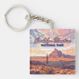 Nationaal park Guadalupe Mountains El Capitan, Tex Sleutelhanger
