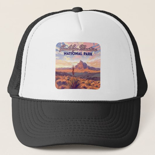 Nationaal park Guadalupe Mountains El Capitan, Tex Trucker Pet (Voorkant)