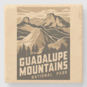 Nationaal Park Guadalupe Stenen Onderzetter (Voorkant)