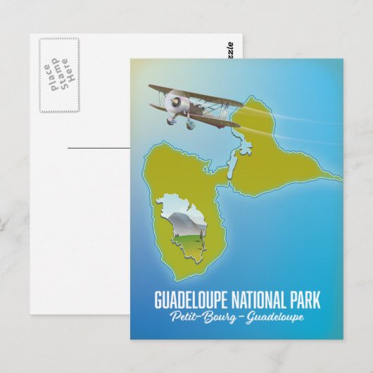 Nationaal Park Guadeloupe Briefkaart (Voorkant / Achterkant)