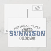 Nationaal park Gunnison Briefkaart (Voorkant / Achterkant)