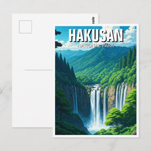 Nationaal park Hakusan Briefkaart (Voorkant / Achterkant)