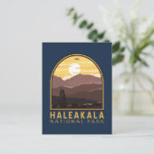 Nationaal Park Haleakala  Emblem Briefkaart (Staand voorkant)