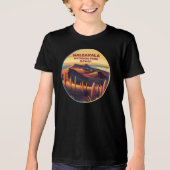 Nationaal park Haleakala Hawaï Tri-Blend Shirt (Voorkant)