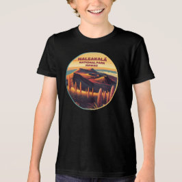 Nationaal park Haleakala Hawaï Tri-Blend Shirt