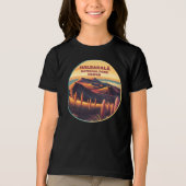 Nationaal park Haleakala Hawaï Tri-Blend Shirt (Voorkant)