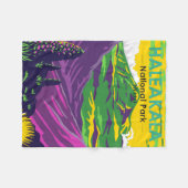 Nationaal park Haleakala  Hawaii Fleece Deken (Voorkant (Horizontaal))