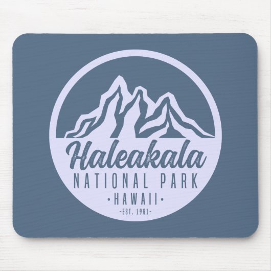 Nationaal park Haleakala Hawaii Hiking Muismat (Voorkant)